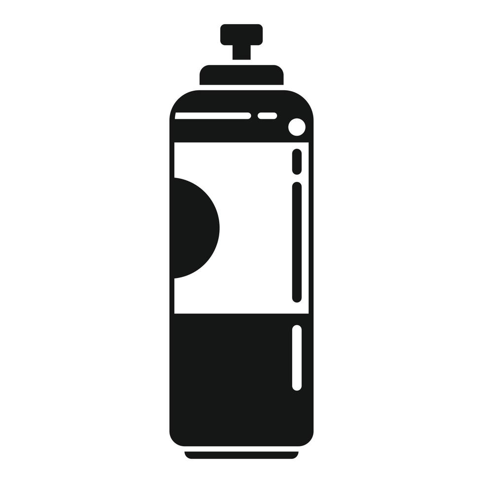 icono de botella de aire vector simple. ambientador en aerosol