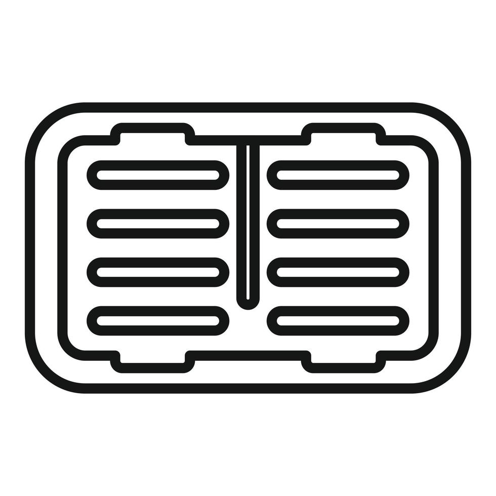 Drain toilet icon outline vector. Water pipeline vector