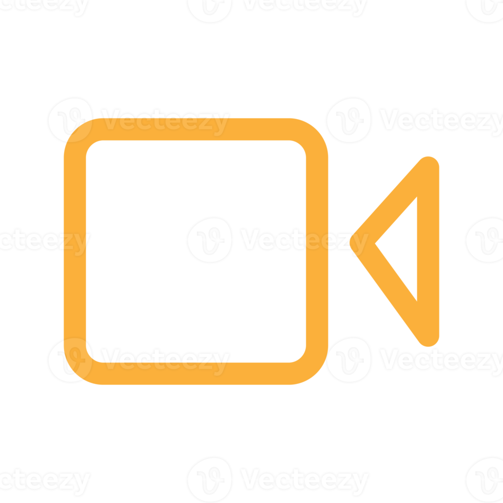 Camcorder icon design for web interfaces and applications png