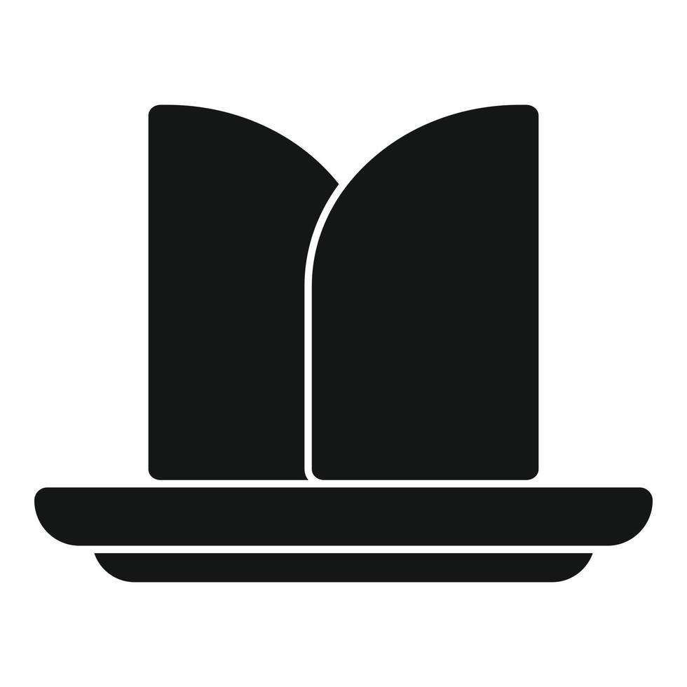 Tissue icon simple vector. Paper towel vector