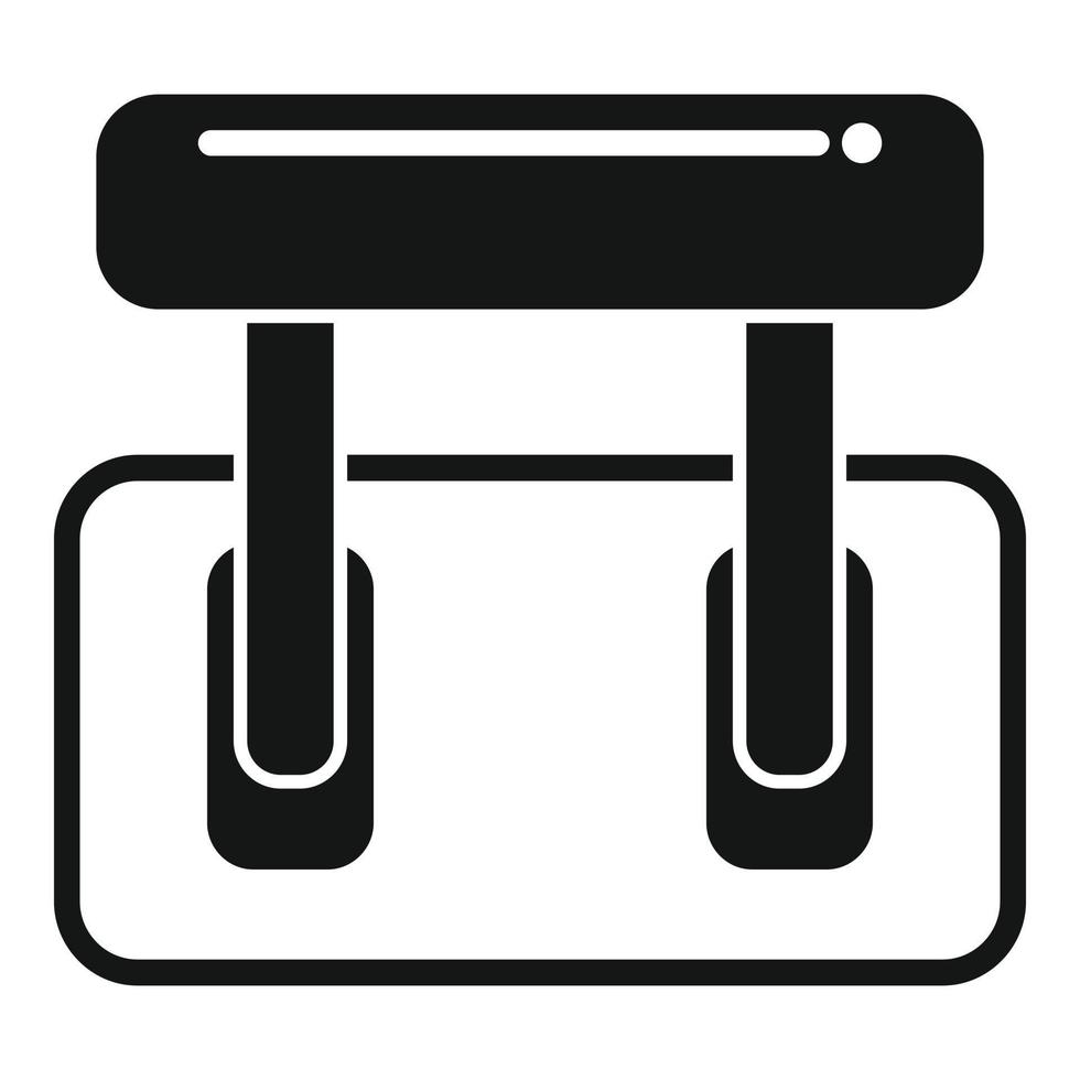 Breaker icon simple vector. Electric box vector