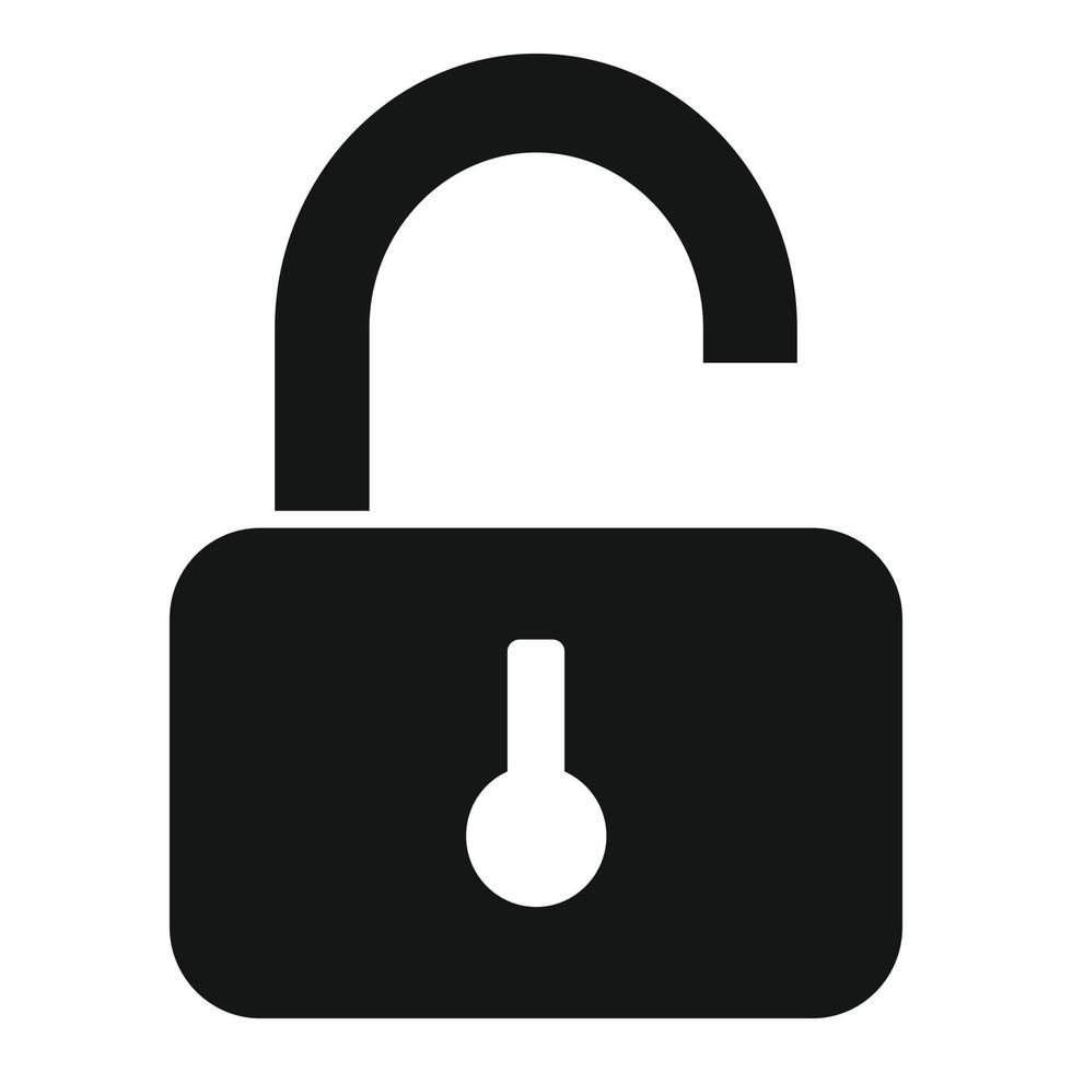 Car unlock icon simple vector. Spare auto vector