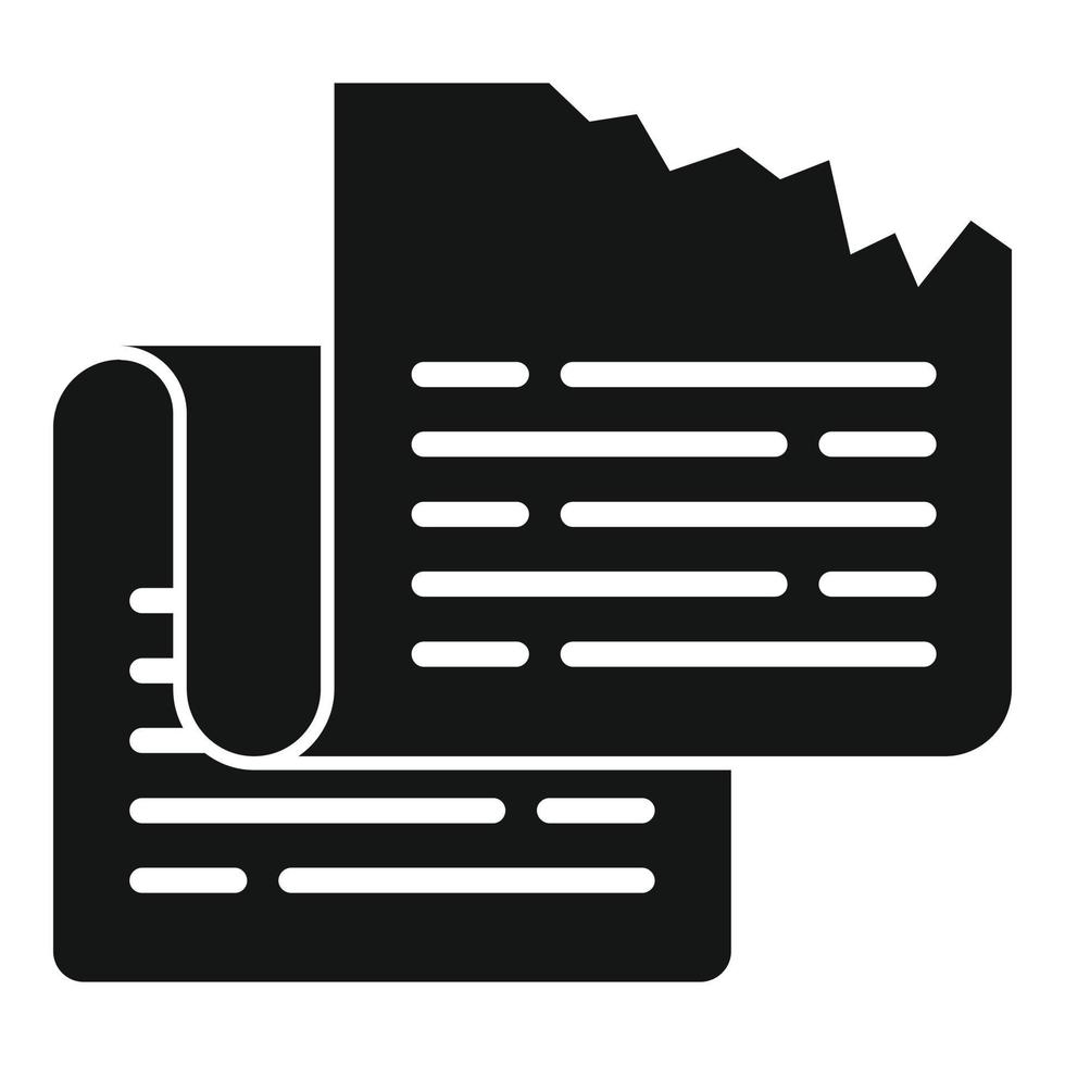 Paper waste icon simple vector. Organic garbage vector