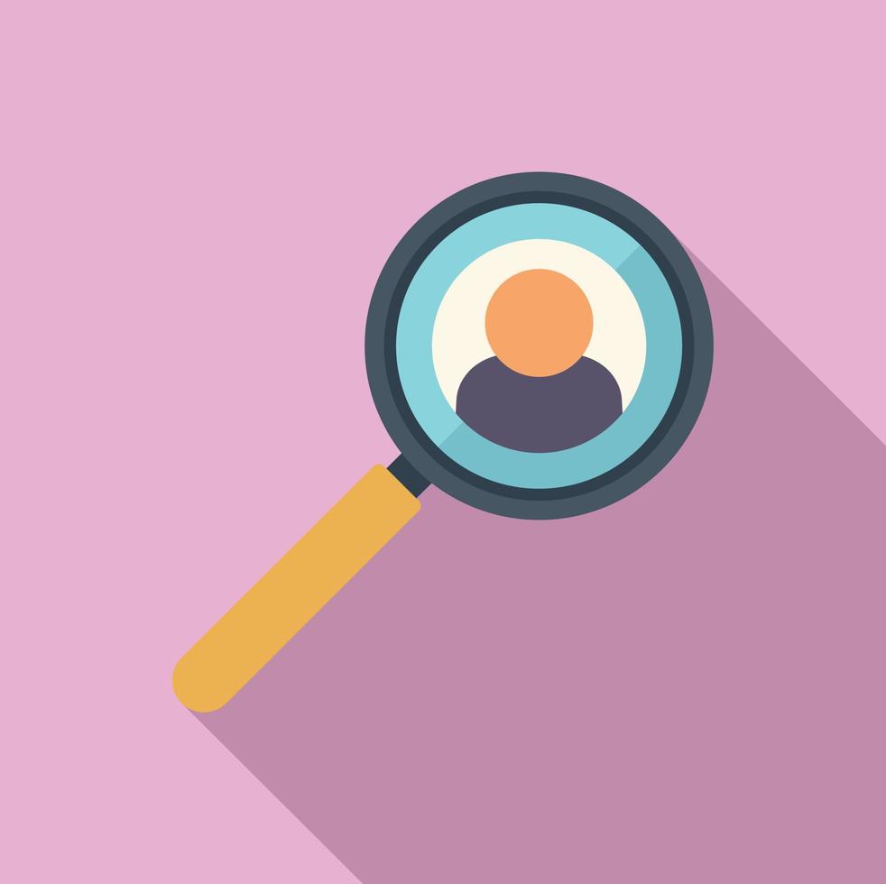 Search access icon flat vector. Platform system vector