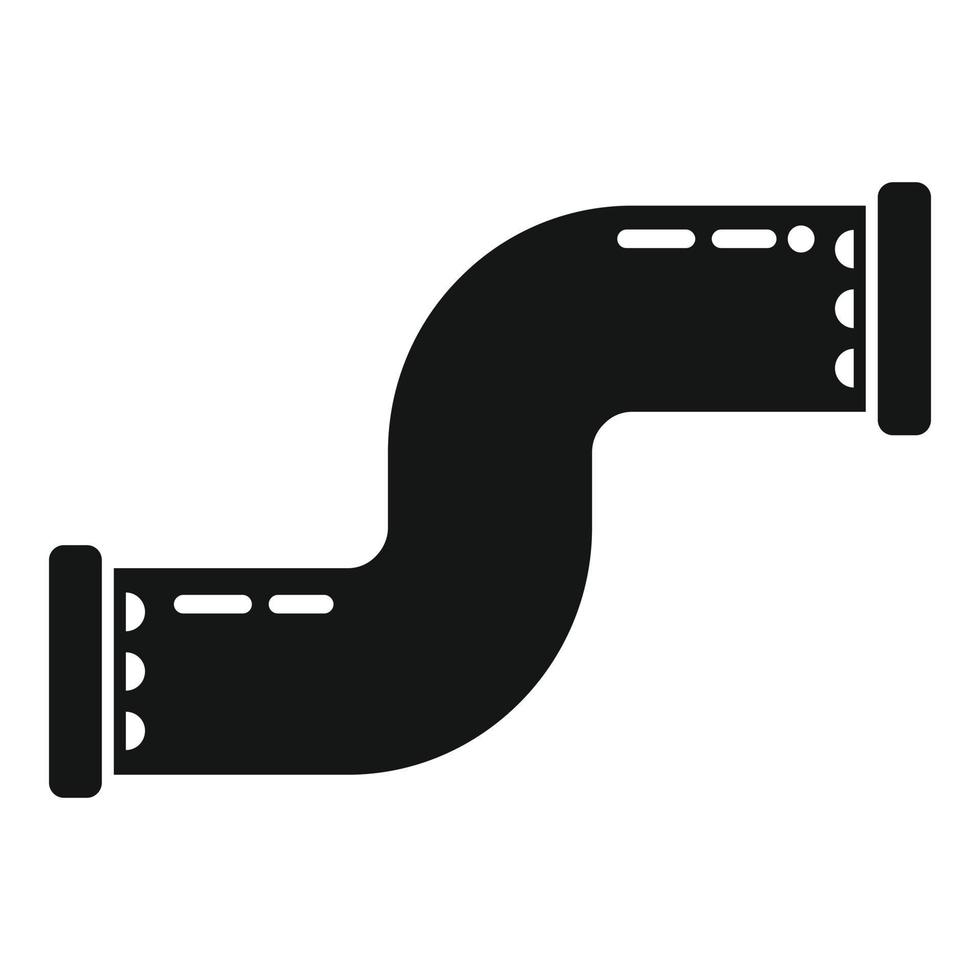 House pipe icon simple vector. Steel system vector