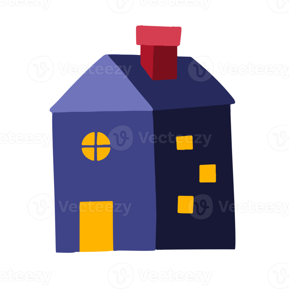 Tiny house flat design png