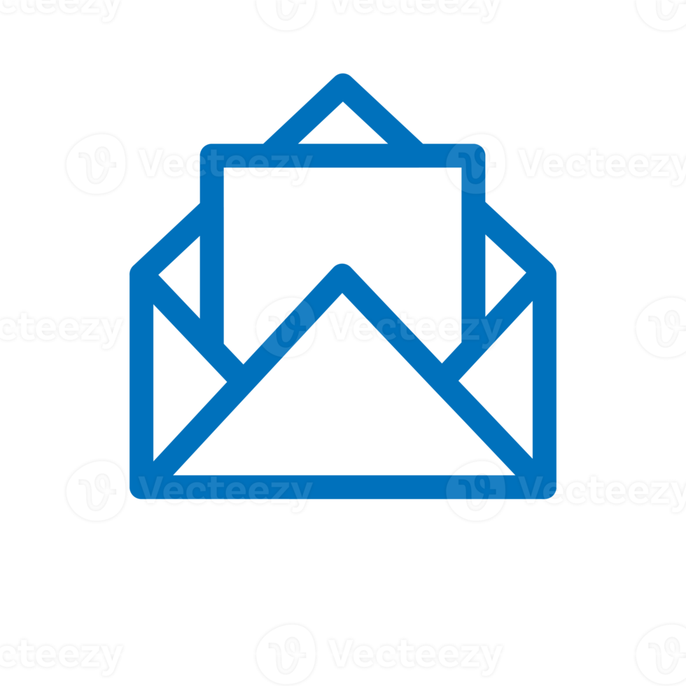 Inbox icon design for web interfaces and applications png