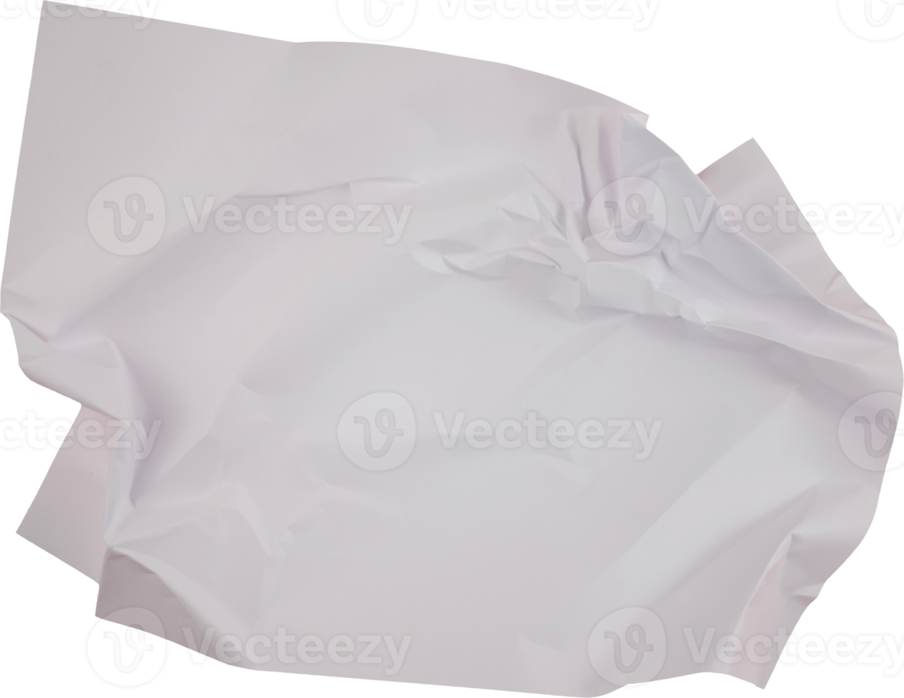 Abstract crumpled paper texture png