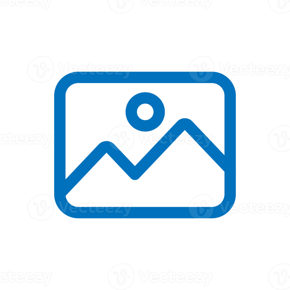 Gallery icon design for web interfaces and applications png