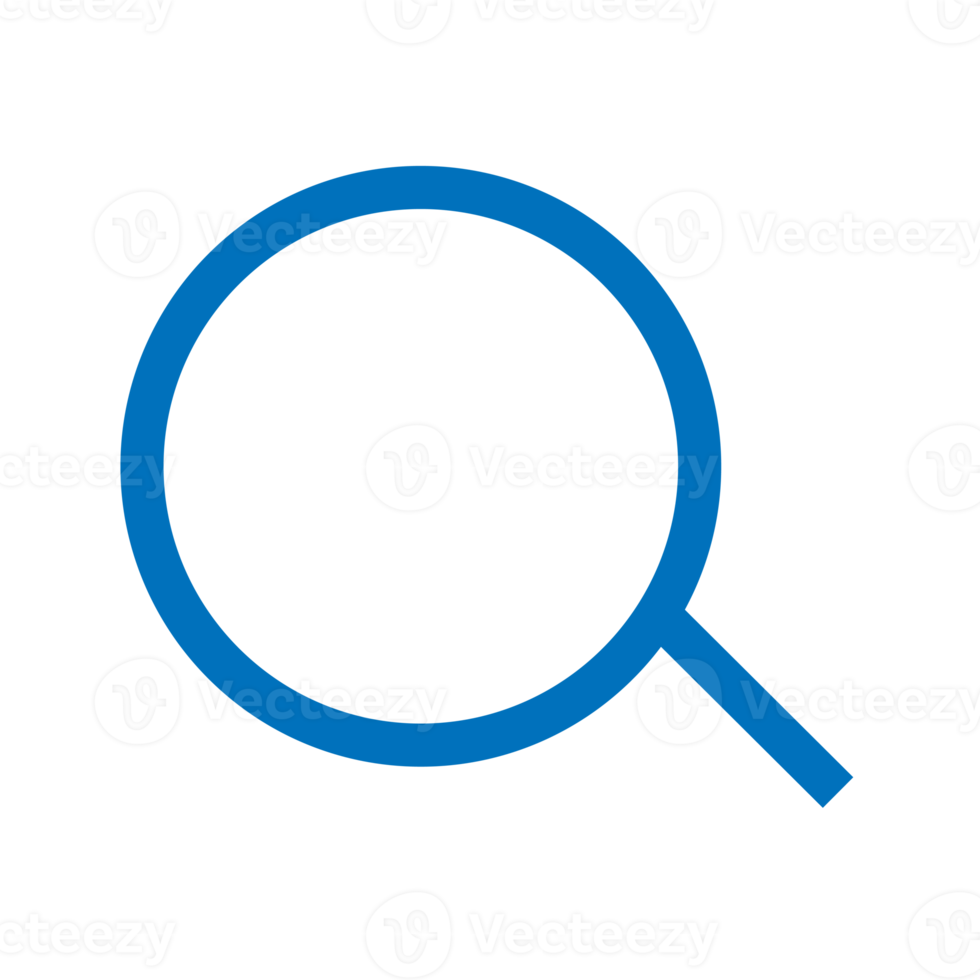 Search icon design for web interfaces and applications png