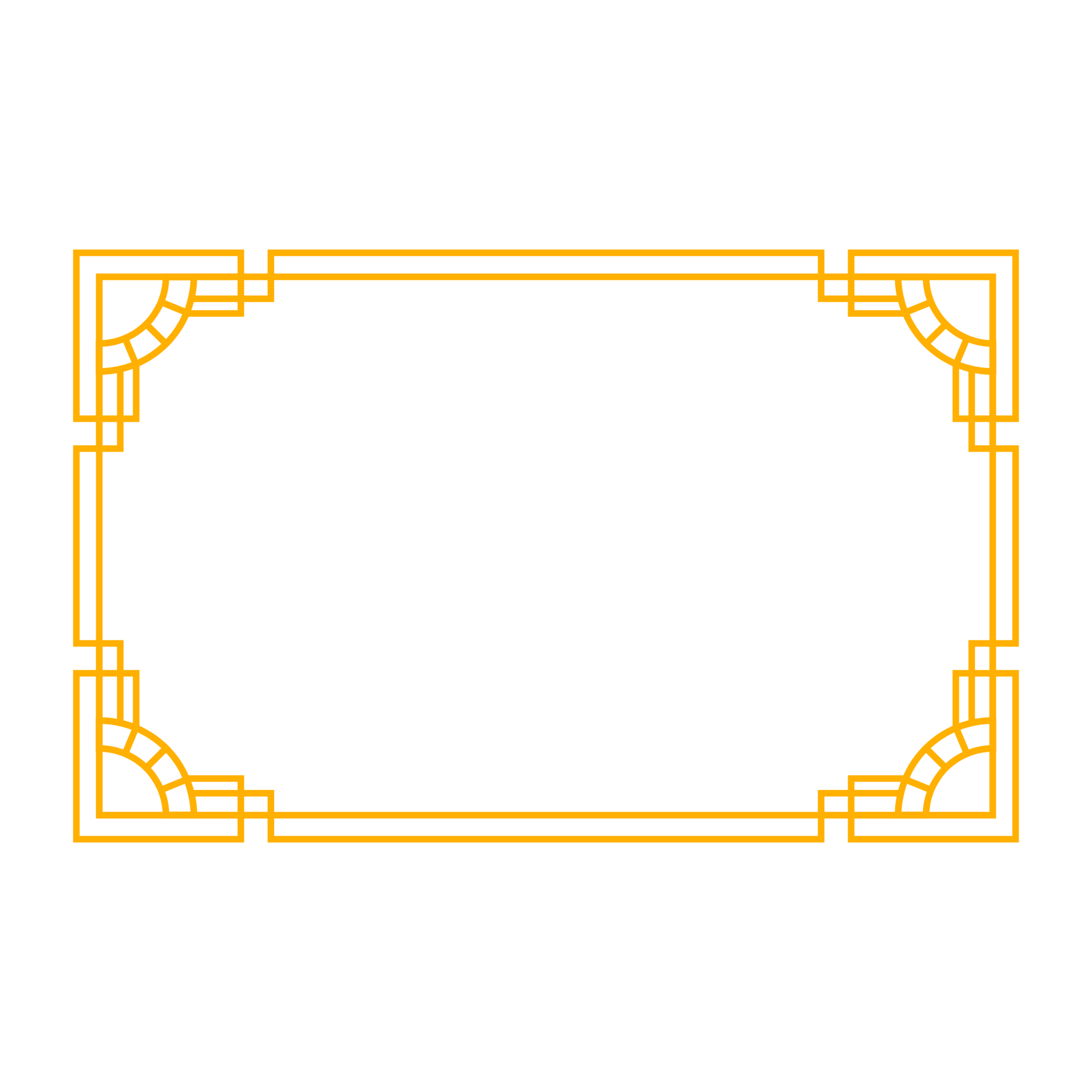 Art deco hot sale frame