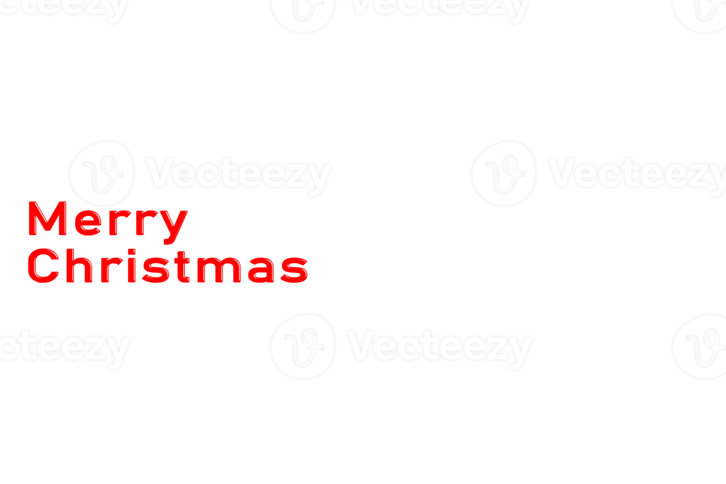 Merry Christmas lettering design png