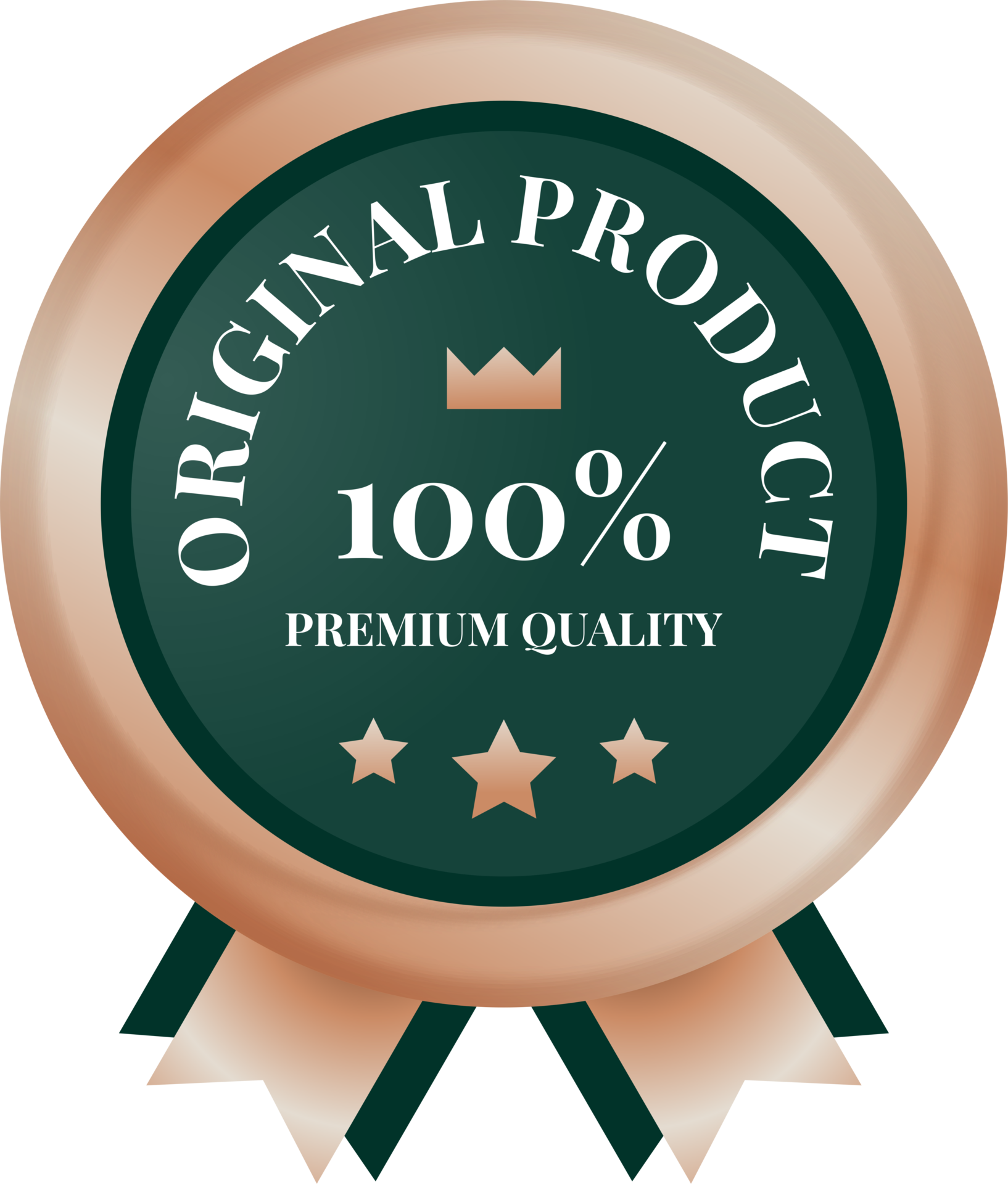 100 Percent Original Product Badge Label 15153254 PNG
