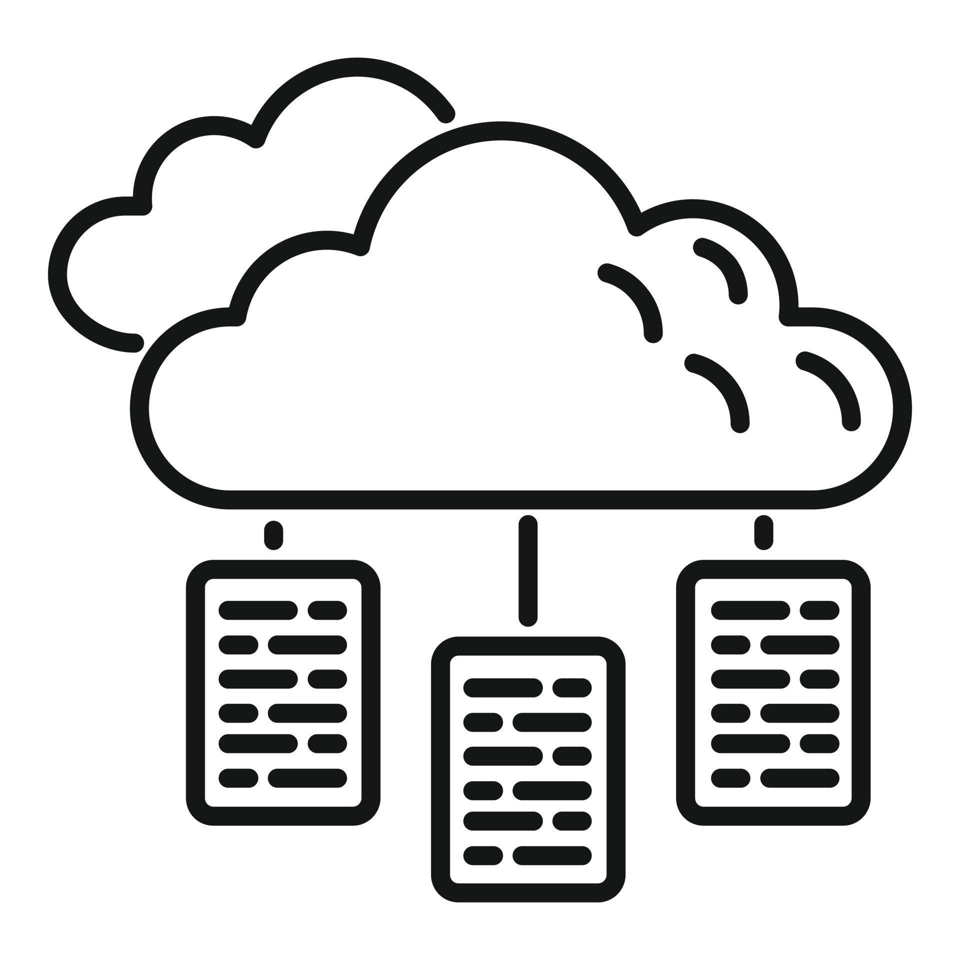 Cloud data server icon outline vector. Software system 15153832 Vector ...