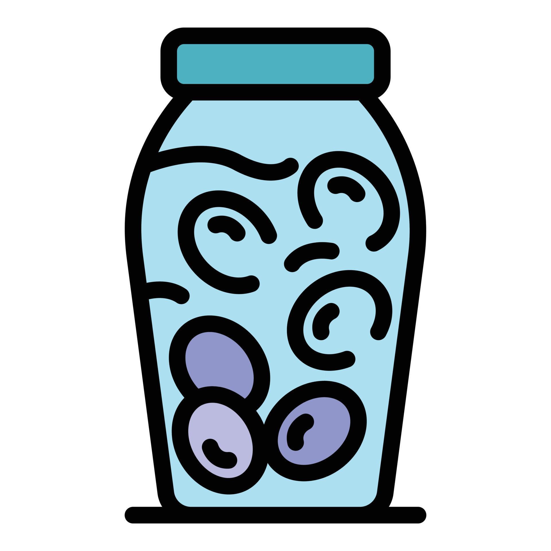 Pickled olives icon color outline vector 15154014 Vector Art at Vecteezy