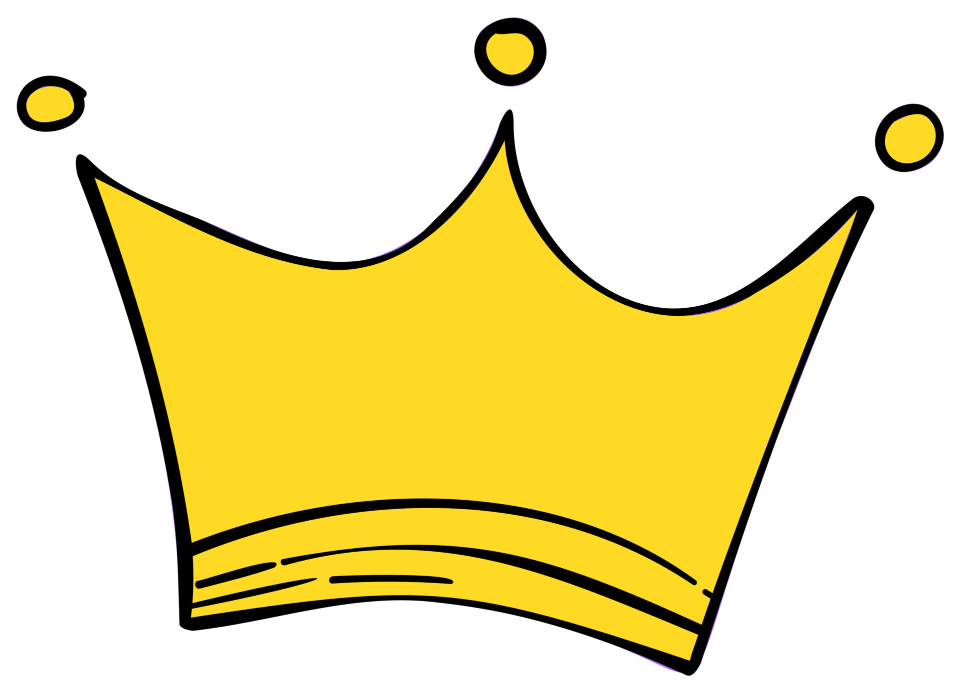 Crown' Sticker