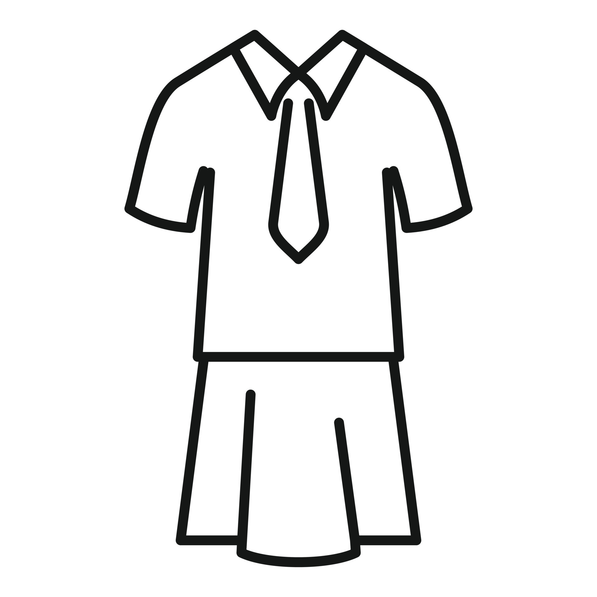 Female uniform icon outline vector. Suit dress 15155277 Vector Art at ...