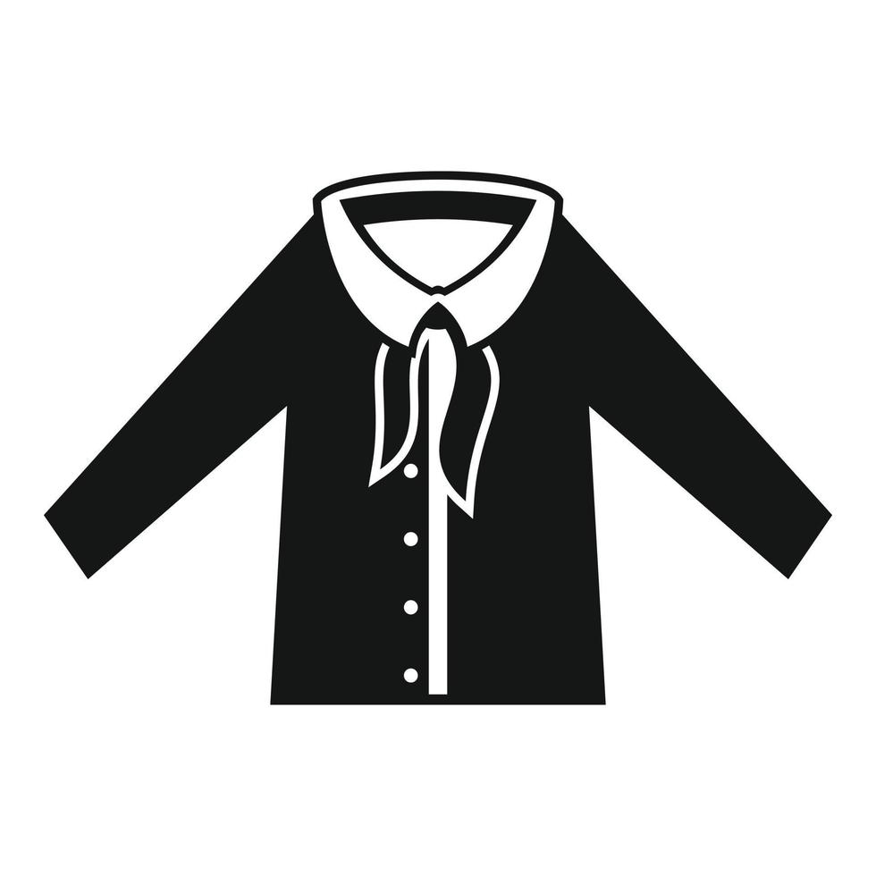 Shirt fashion icon simple vector. Clothes uniform vector