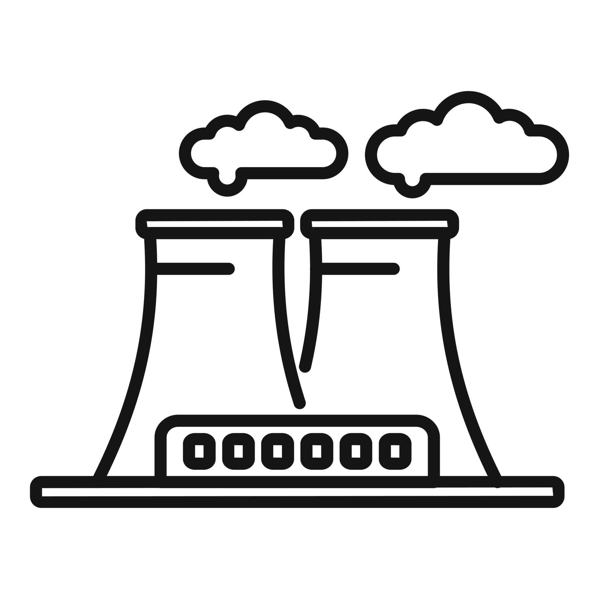 Eco energy plant icon outline vector. Water leaf 15156223 Vector Art at ...