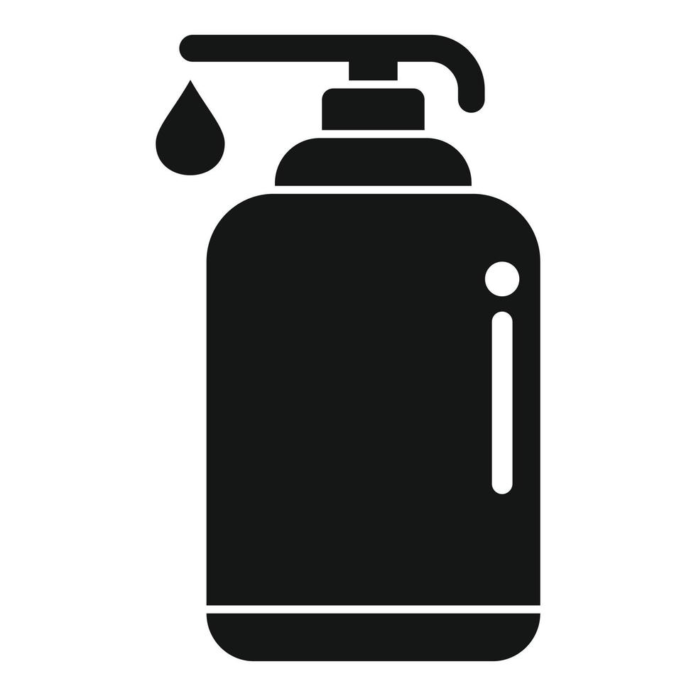 Soap dispenser icon simple vector. Family doctor vector