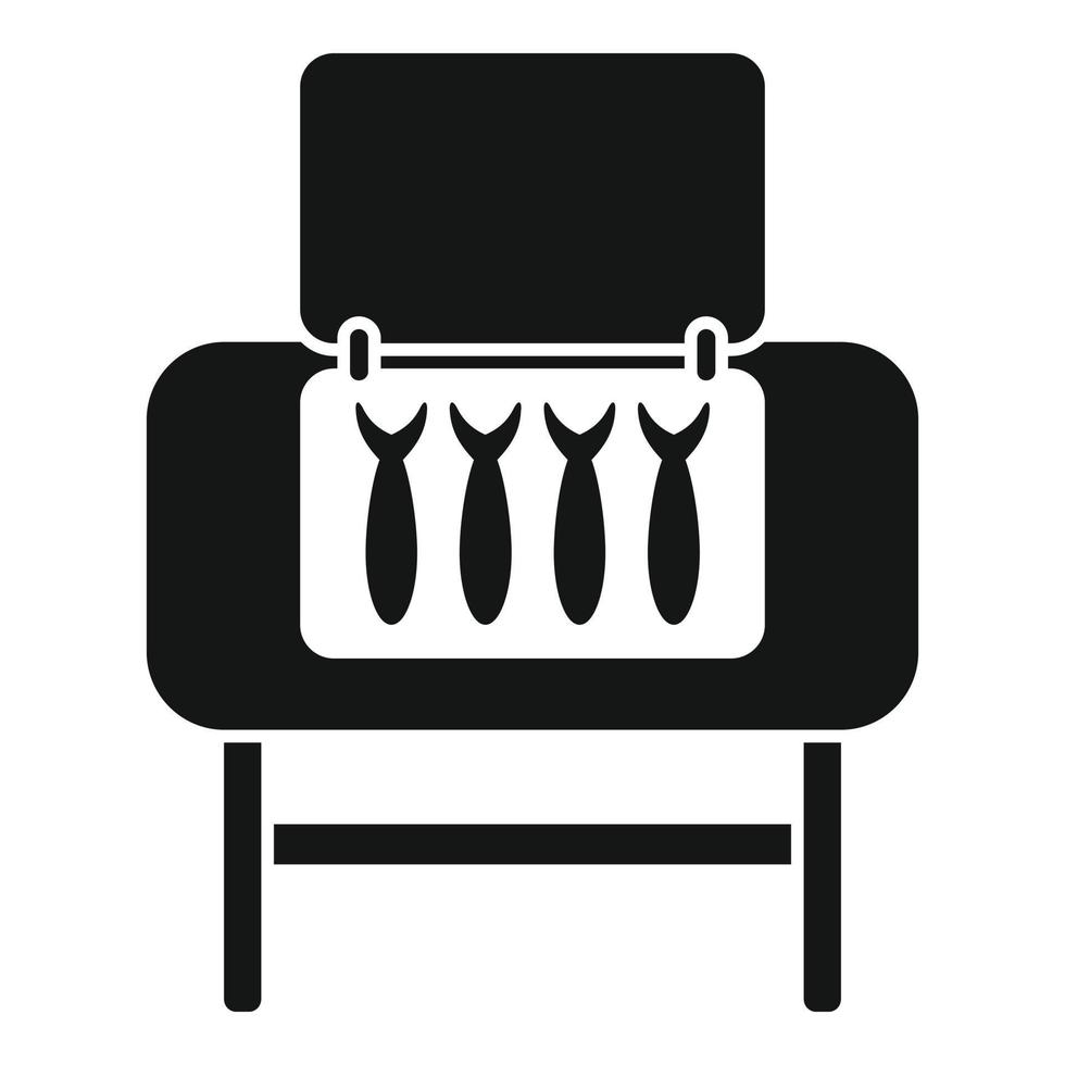 Tandoor smokehouse icon simple vector. Bbq grill vector