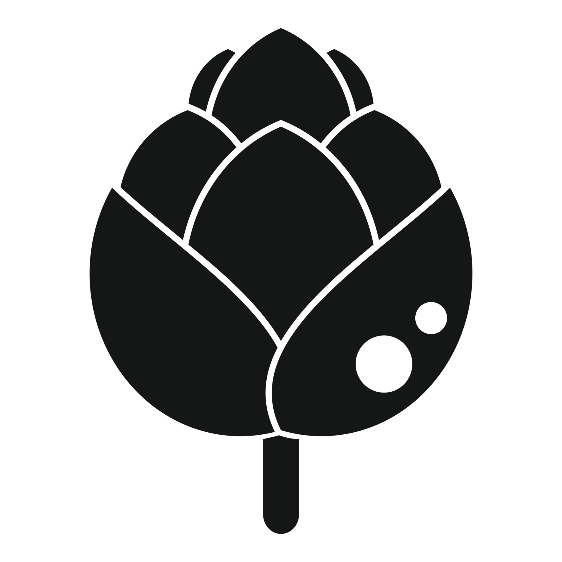 Artichoke icon simple vector. Vegetable food 15156962 Vector Art at ...