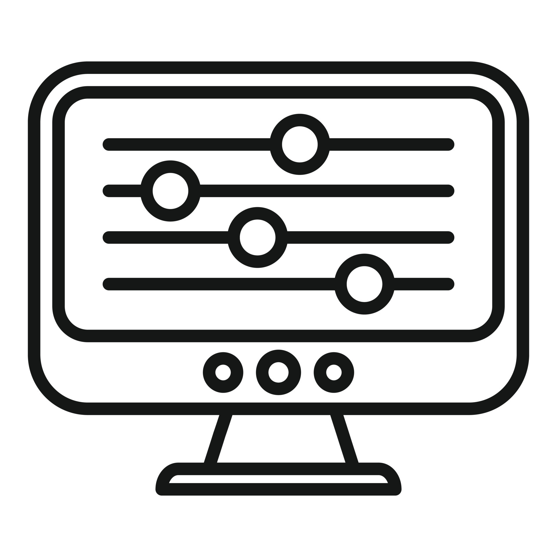 Video security control icon outline vector server remote 15157369