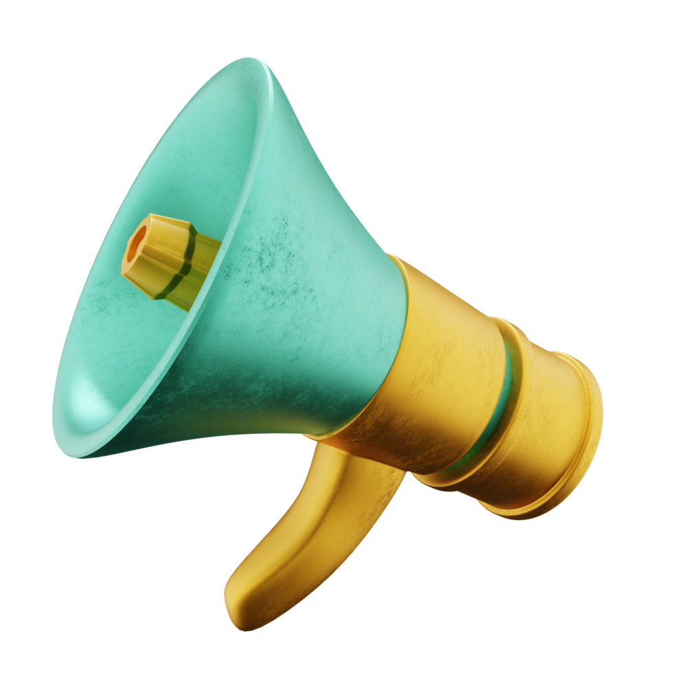 Megaphone 3D Business png