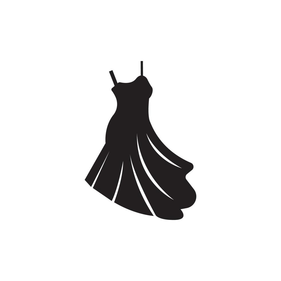 dress icon logo vector design template 15158649 Vector Art at Vecteezy