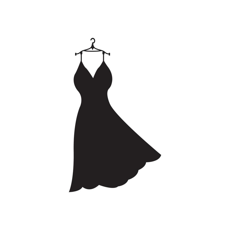 dress icon logo vector design template 15158650 Vector Art at Vecteezy