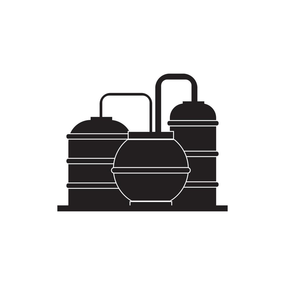 factory icon logo vector design template