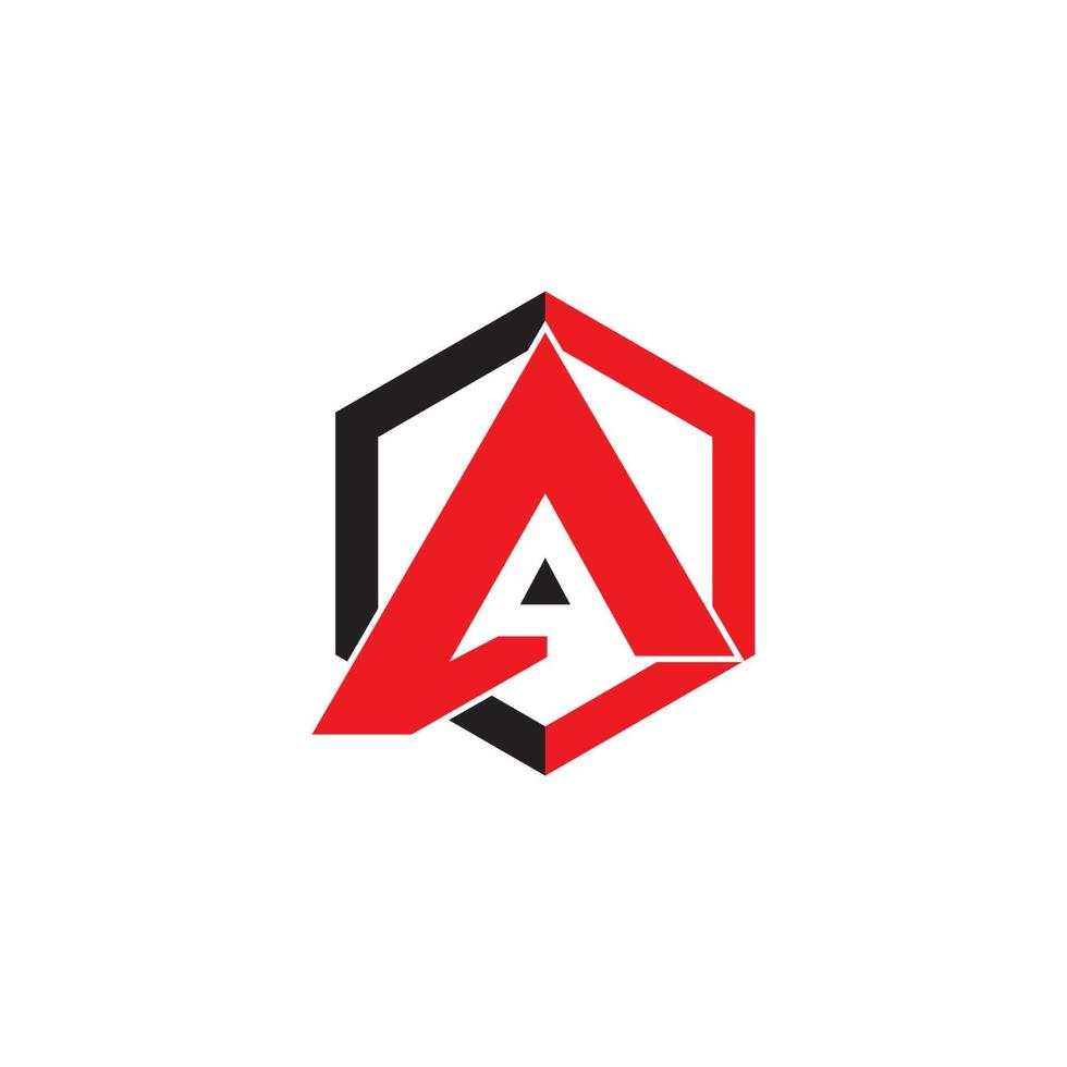 letter A icon logo vector design