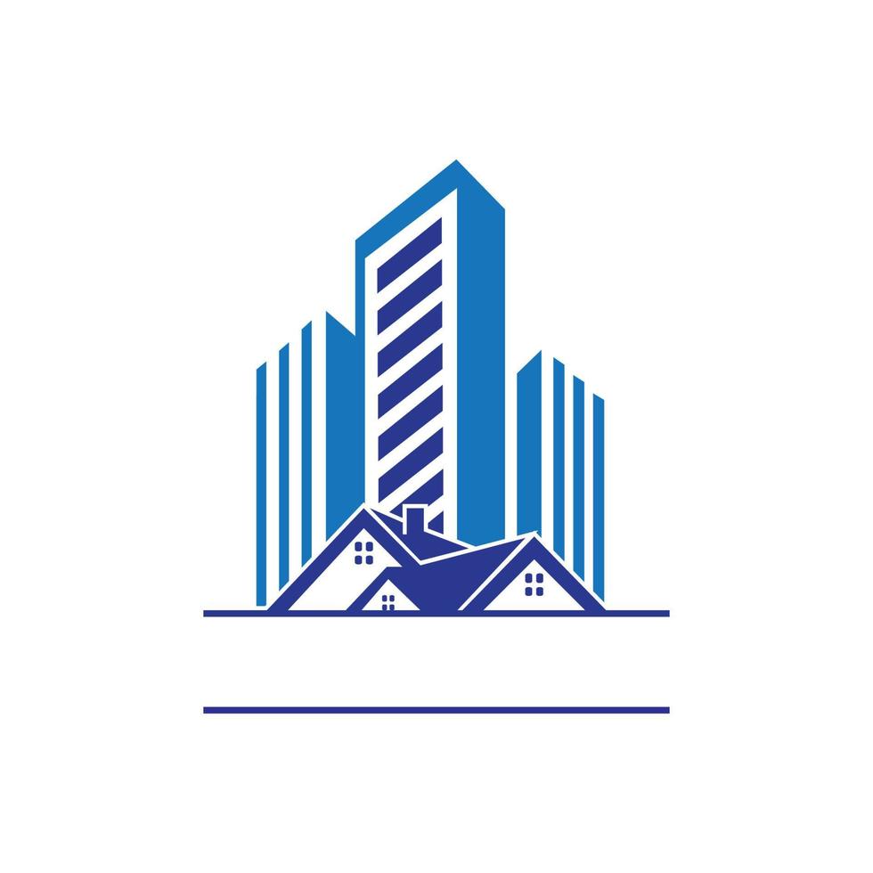 apartment icon logo vector design