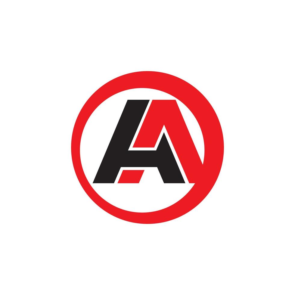 letter A icon logo vector design