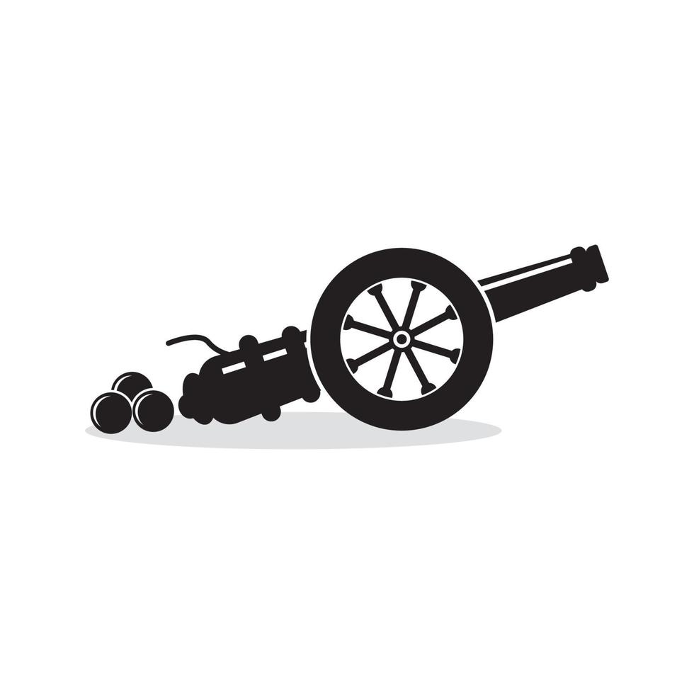 cannon logo vector design template