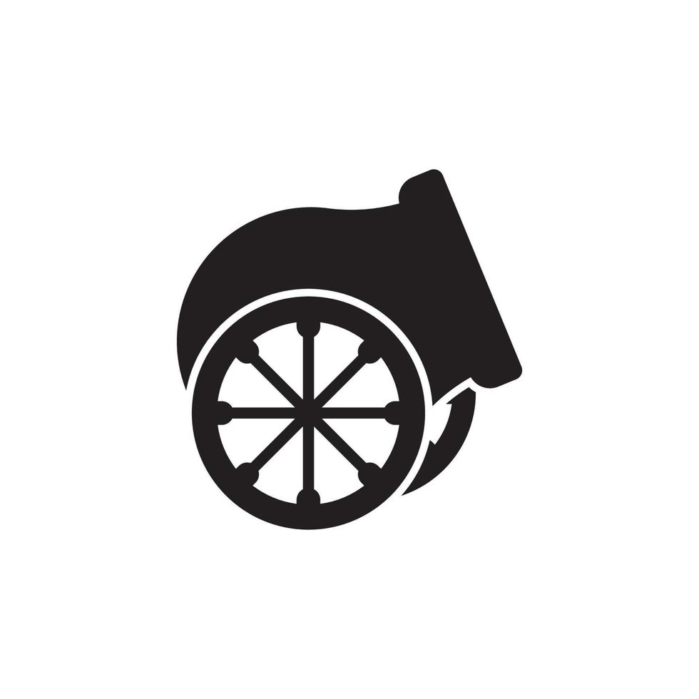 cannon logo vector design template