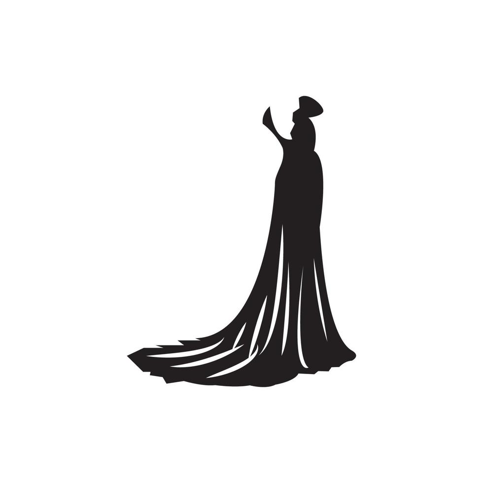 dress icon logo vector design template