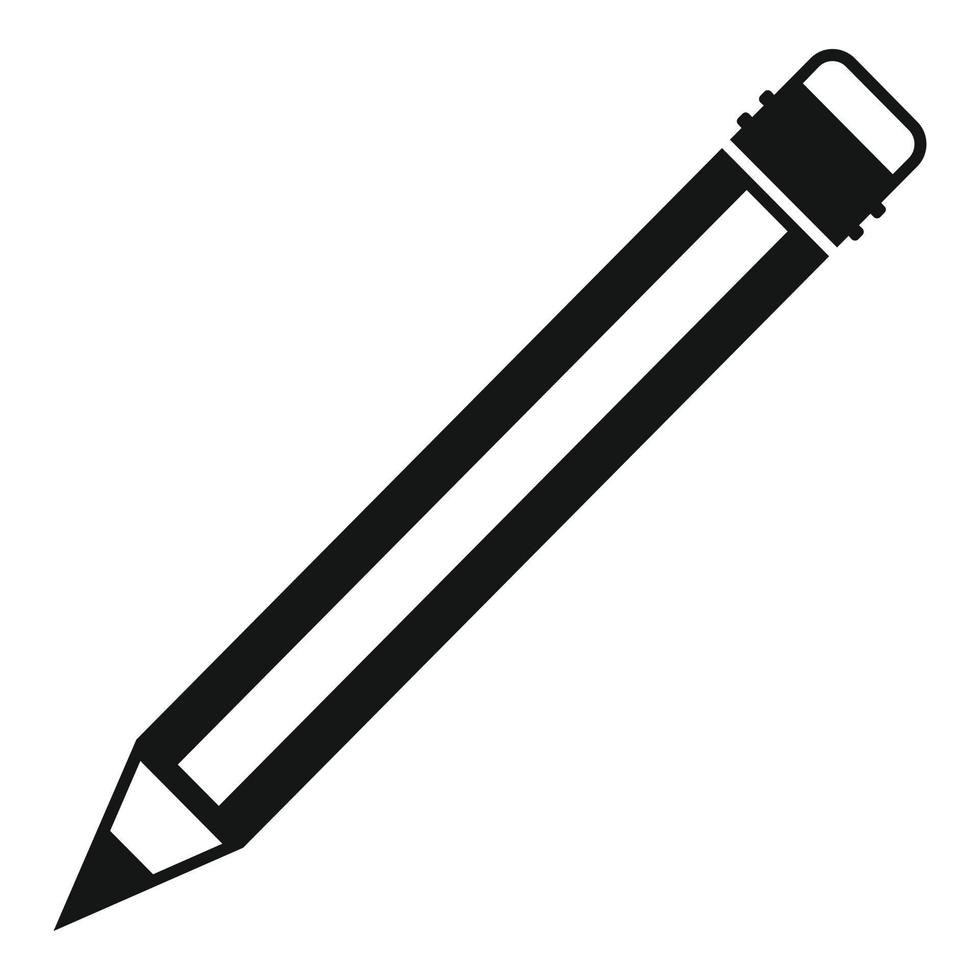 Clothing pencil icon simple vector. Repair tailor vector