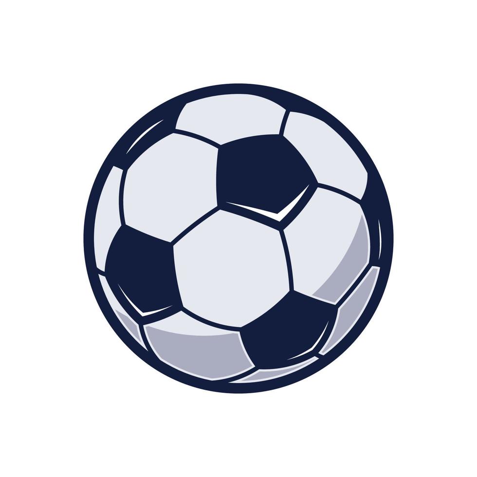 Soccer ball vector illustration isolated on white background