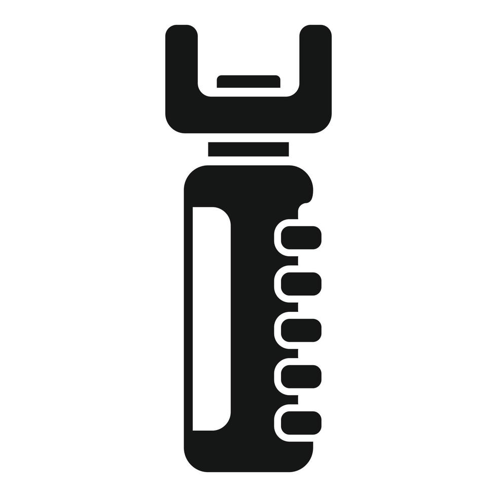 Taser security icon simple vector. Stun police vector