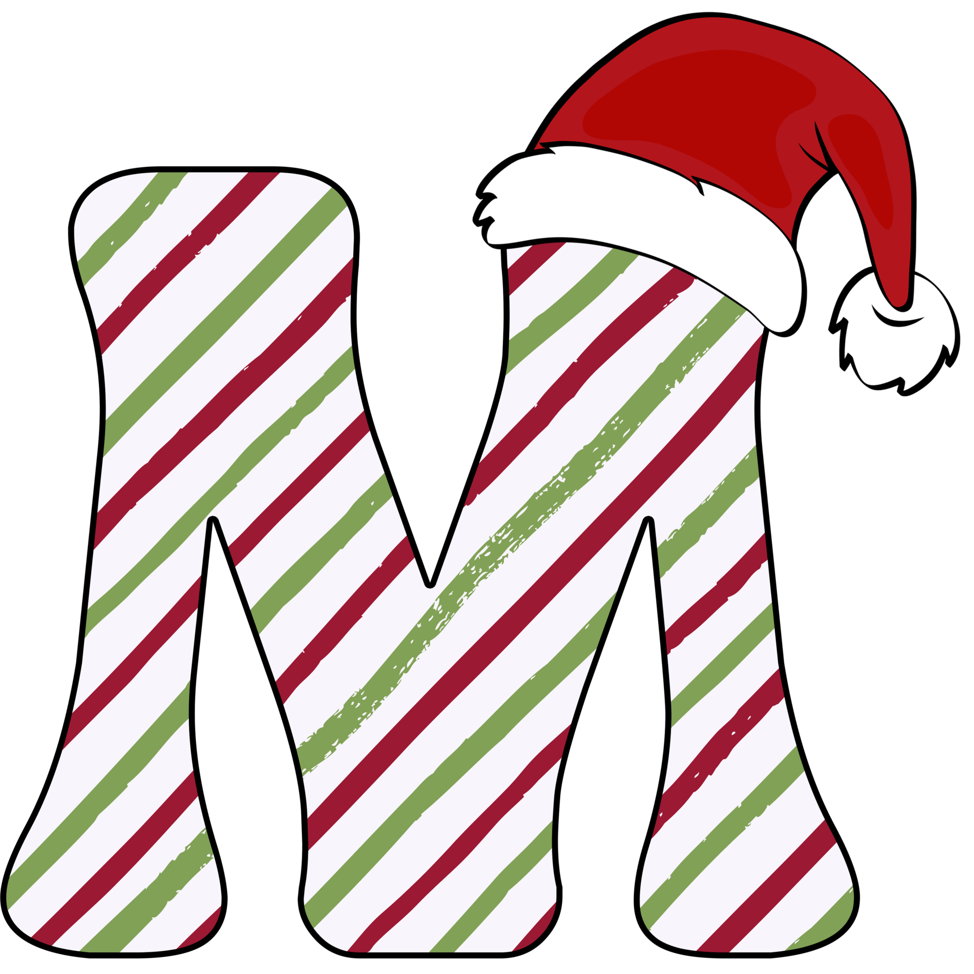 Christmas alphabet design 15162349 png