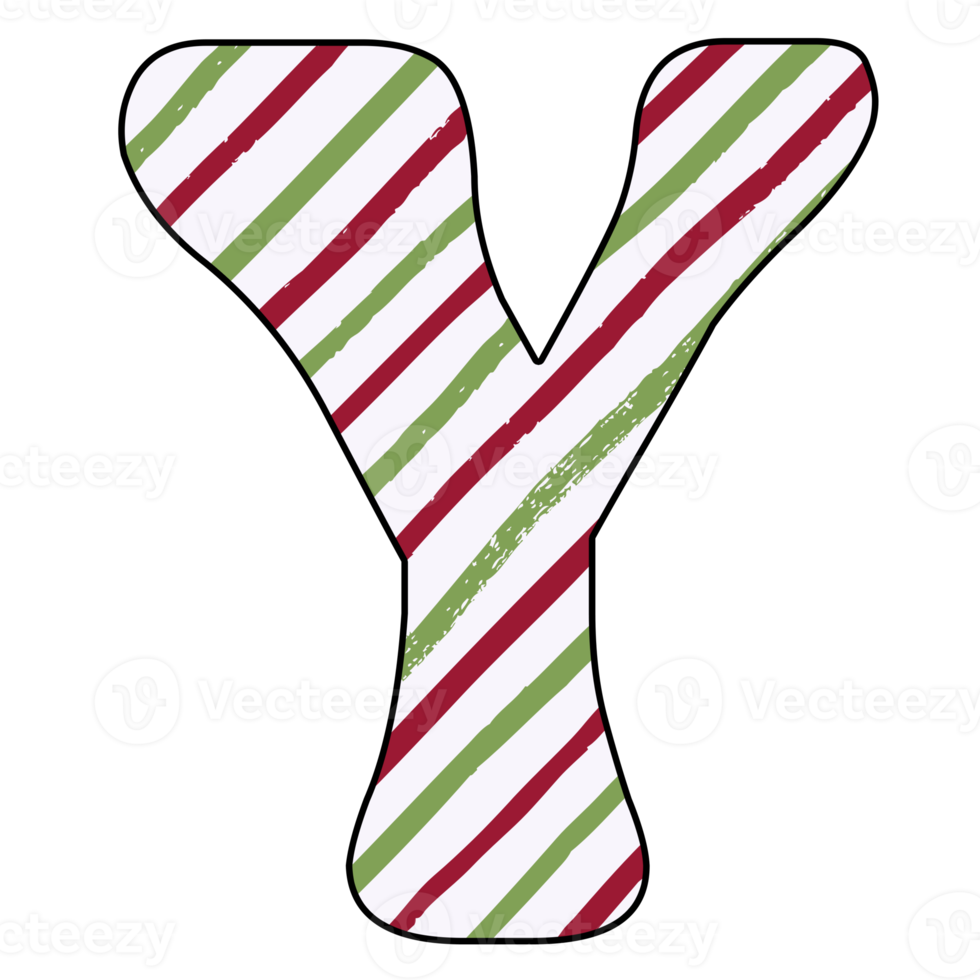 christmas alphabet design png