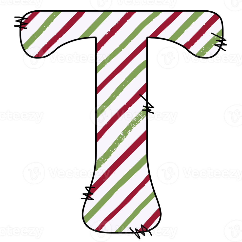 christmas alphabet design png