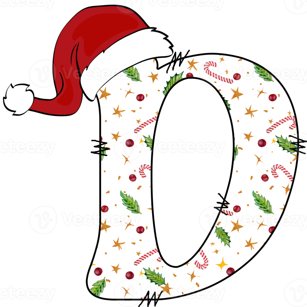 christmas alphabet design png