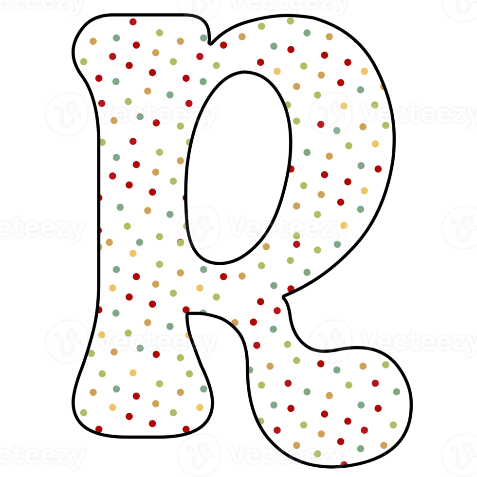 christmas alphabet design png