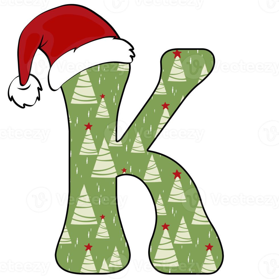 christmas alphabet design png