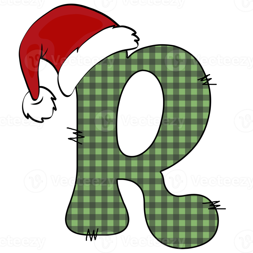 christmas alphabet design png
