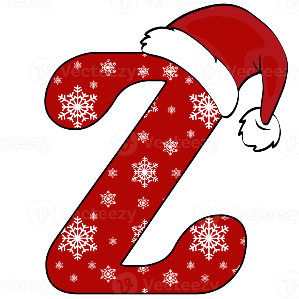 christmas alphabet design png