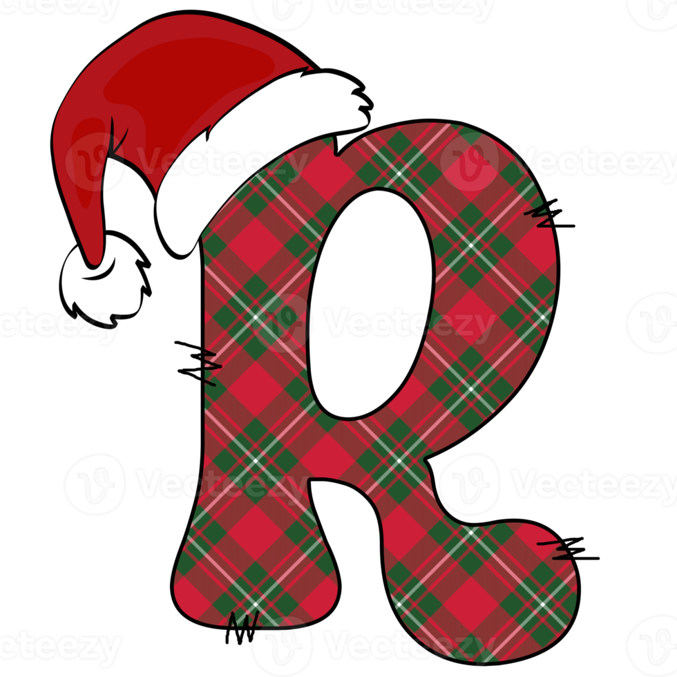 christmas alphabet design png