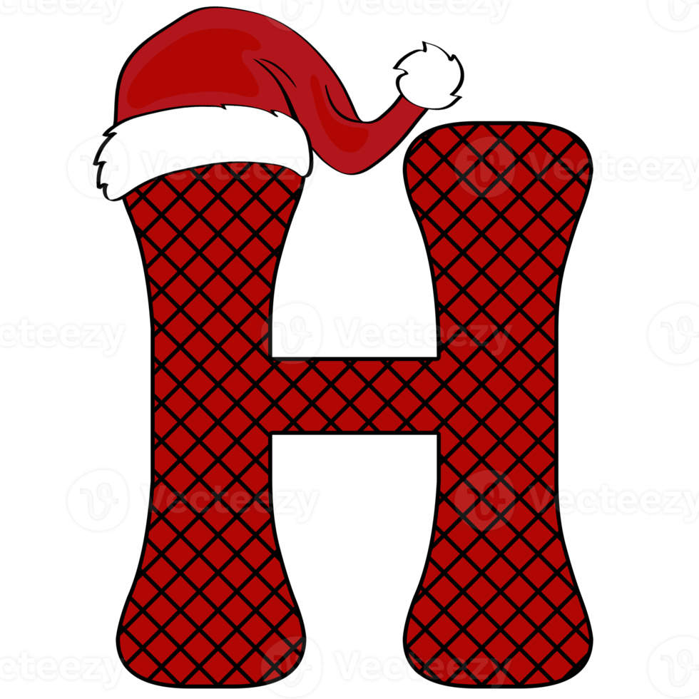 christmas alphabet design png